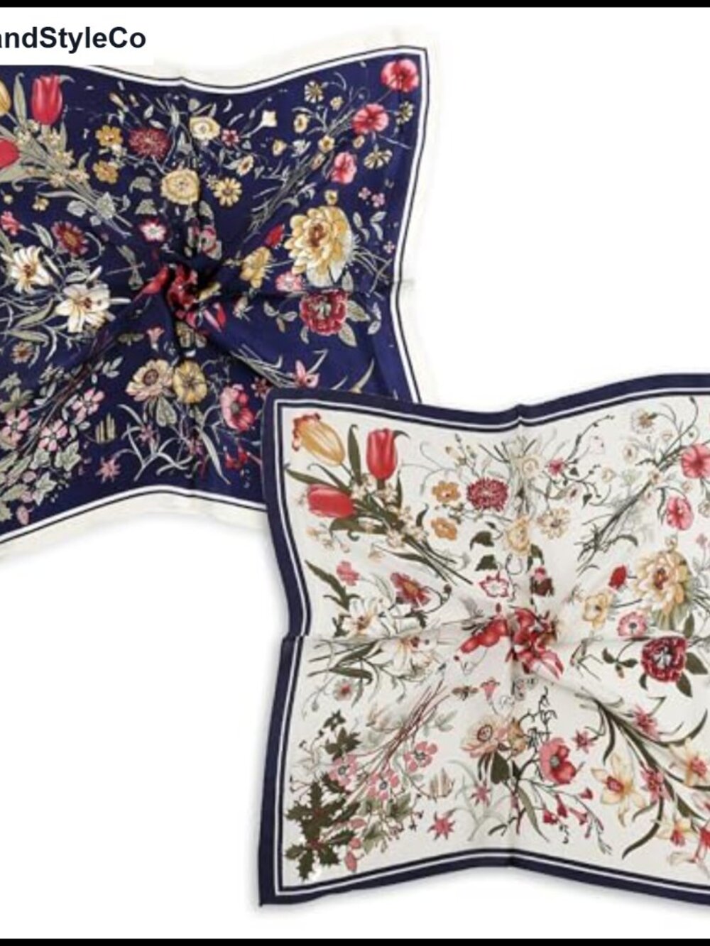 Satin Silk Head Scarf Neckerchief Women Hair Neck Bandana Thin Soft Scarf
